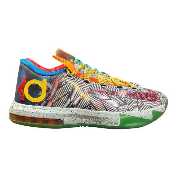 Nike What The KD 6 WTKD 669809-500 Size 8 Kevin Durant Kobe Jordan Review Pics! - Picture 1 of 15